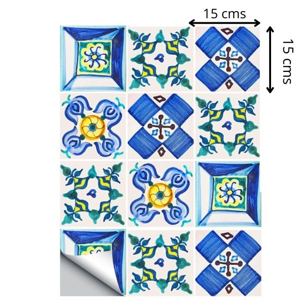 Azulejos Autoadhesivos Creta | Pack 12 unidades.