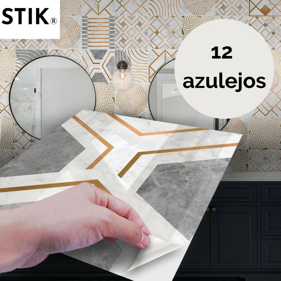 Azulejos Autoadhesivos Noruega | Pack 12 unidades.